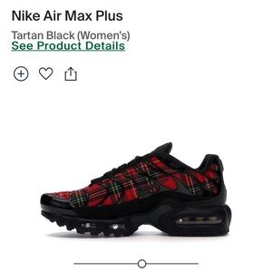 Nike Airmax Plus Tartan Black